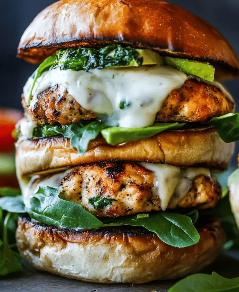 In the world of comfort food, burgers reign supreme, yet they are often associated with excess fat and calories. Fortunately, there’s a delicious alternative that allows you to indulge without the guilt: the Cheesy Spinach Bliss: White Cheddar Chicken Burgers. This delightful recipe blends lean ground chicken with fresh spinach and rich white cheddar cheese, resulting in a mouthwatering burger that is both healthy and indulgent. Perfect for a weeknight dinner or a weekend barbecue, these burgers provide a fantastic way to incorporate greens into your meal while still satisfying your cravings for something comforting and flavorful.