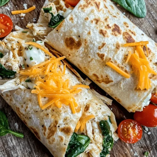 To create the perfect Cheesy Garlic Chicken Wraps, it’s essential to understand the key components that contribute to their delightful flavor and nutritional value. Each ingredient plays a significant role in making this dish not only tasty but also nutritious.