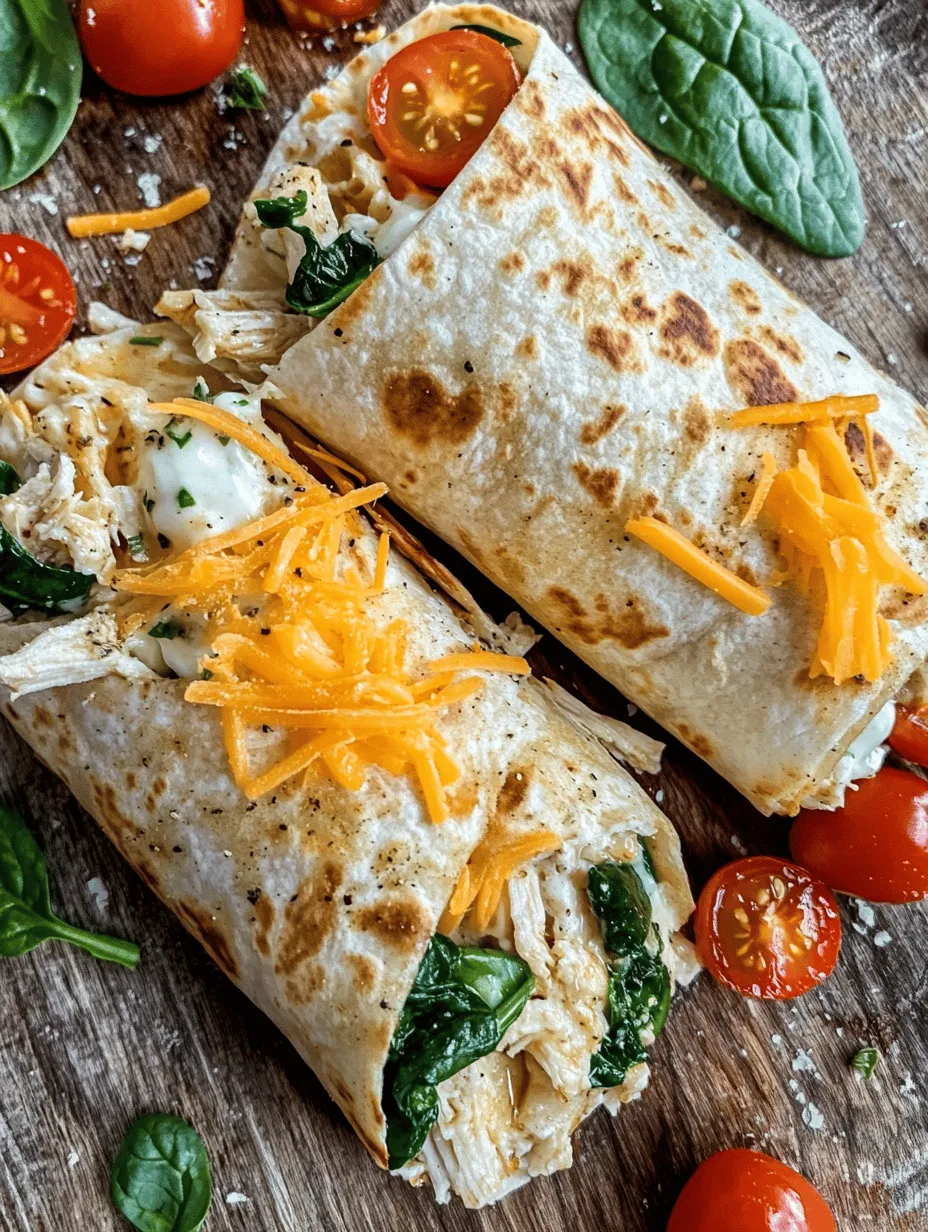To create the perfect Cheesy Garlic Chicken Wraps, it’s essential to understand the key components that contribute to their delightful flavor and nutritional value. Each ingredient plays a significant role in making this dish not only tasty but also nutritious.