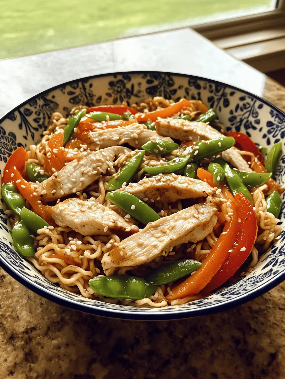 To create a mouthwatering Chicken Ramen Stir Fry Delight, it’s crucial to understand the core components that contribute to its flavor and texture. Let’s explore each ingredient and its role in this scrumptious dish.
