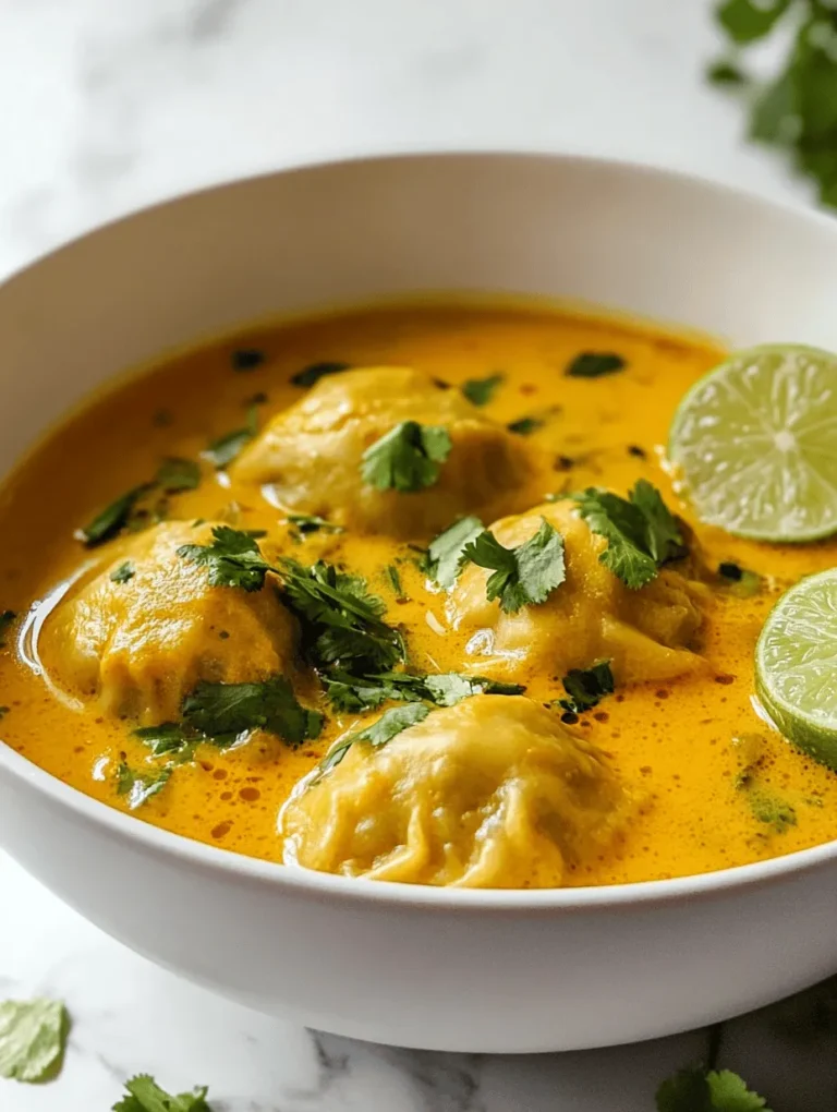 When it comes to comfort food, few dishes can match the warm embrace of a bowl of curry dumpling soup. This delightful dish combines the rich, aromatic flavors of a well-crafted curry broth with tender, handmade dumplings, creating a culinary experience that tantalizes the taste buds and warms the soul. Whether you’re seeking solace on a chilly evening or simply craving a hearty meal, this soup embodies the essence of comfort and nourishment.