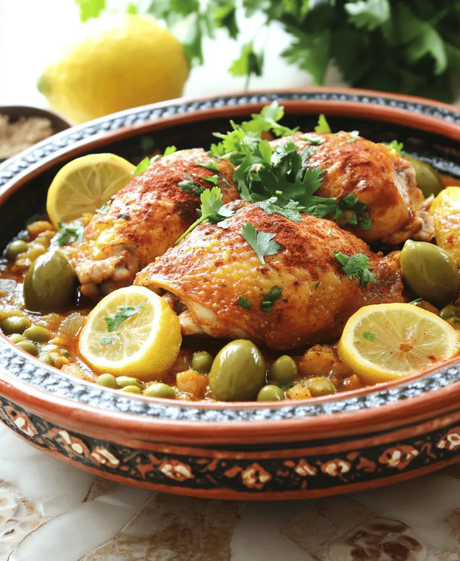 Discover the vibrant flavors of Morocco with this exquisite Moroccan Chicken Tagine recipe featuring olives and lemons. This dish not only showcases the rich culinary traditions of North Africa but also brings a delightful blend of spices and ingredients that tantalize the taste buds. With its aromatic spices, succulent chicken, and the unique tang of preserved lemons, Moroccan Chicken Tagine is a dish that embodies warmth and hospitality, often served during family gatherings and special occasions. In this article, we will delve into the origins of tagine cooking, the significance of each ingredient, and the step-by-step instructions to create this heartwarming meal at home.