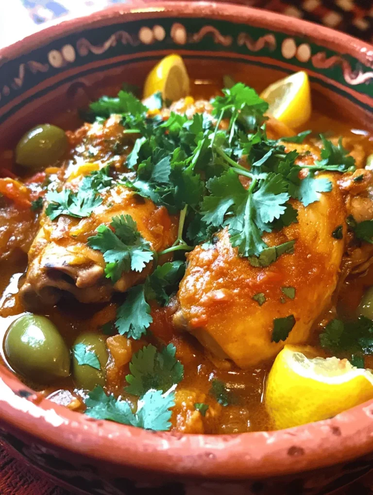Discover the vibrant flavors of Morocco with this exquisite Moroccan Chicken Tagine recipe featuring olives and lemons. This dish not only showcases the rich culinary traditions of North Africa but also brings a delightful blend of spices and ingredients that tantalize the taste buds. With its aromatic spices, succulent chicken, and the unique tang of preserved lemons, Moroccan Chicken Tagine is a dish that embodies warmth and hospitality, often served during family gatherings and special occasions. In this article, we will delve into the origins of tagine cooking, the significance of each ingredient, and the step-by-step instructions to create this heartwarming meal at home.