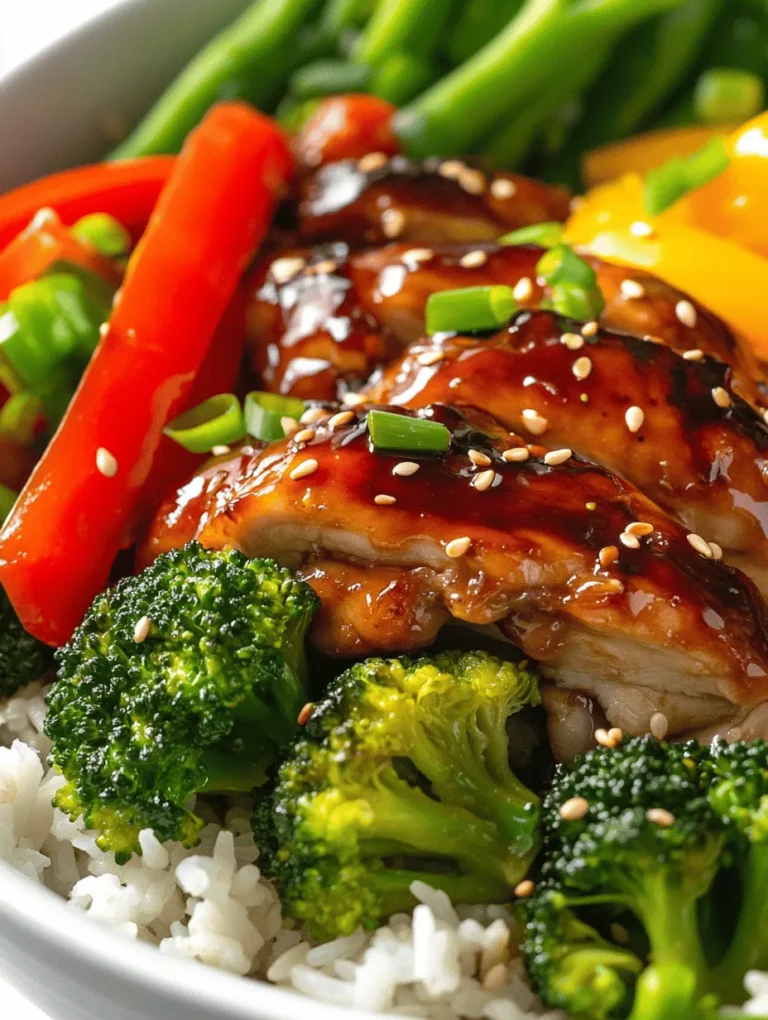The Teriyaki Chicken Rice Bowl has become a beloved staple in Asian cuisine, celebrated for its harmonious blend of flavors and textures. Originating from Japan, this dish combines succulent marinated chicken, vibrant vegetables, and fluffy rice, creating a meal that is both satisfying and nutritious. In today's fast-paced world, the importance of preparing homemade meals cannot be overstated. Not only do they allow you to control the ingredients and flavors, but they also promote a healthier lifestyle by minimizing processed foods.
