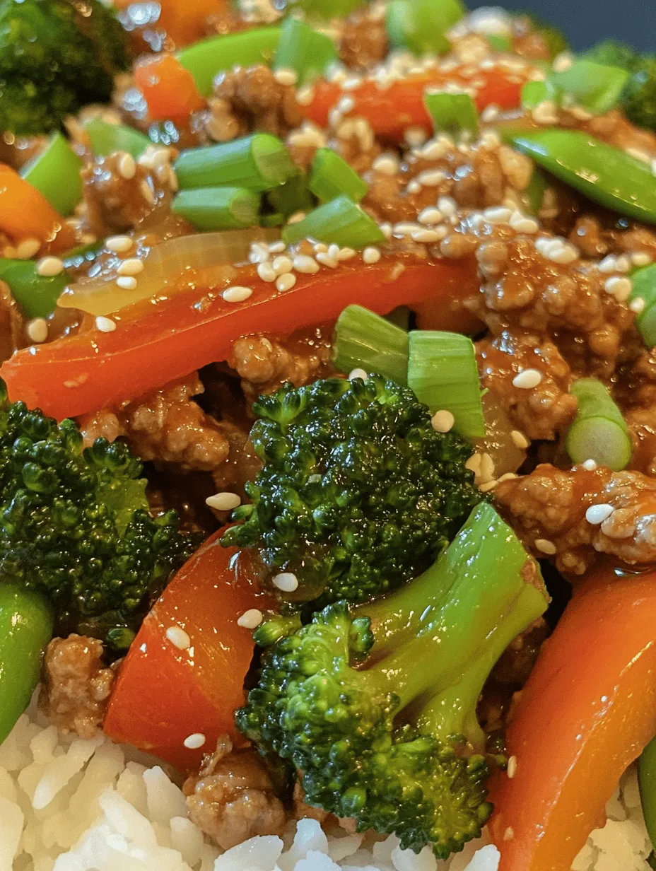 To create a memorable dish, understanding the ingredients that make up the Savory Ground Turkey Teriyaki Stir Fry is essential. Each component contributes to the dish's overall flavor, texture, and nutritional profile.
