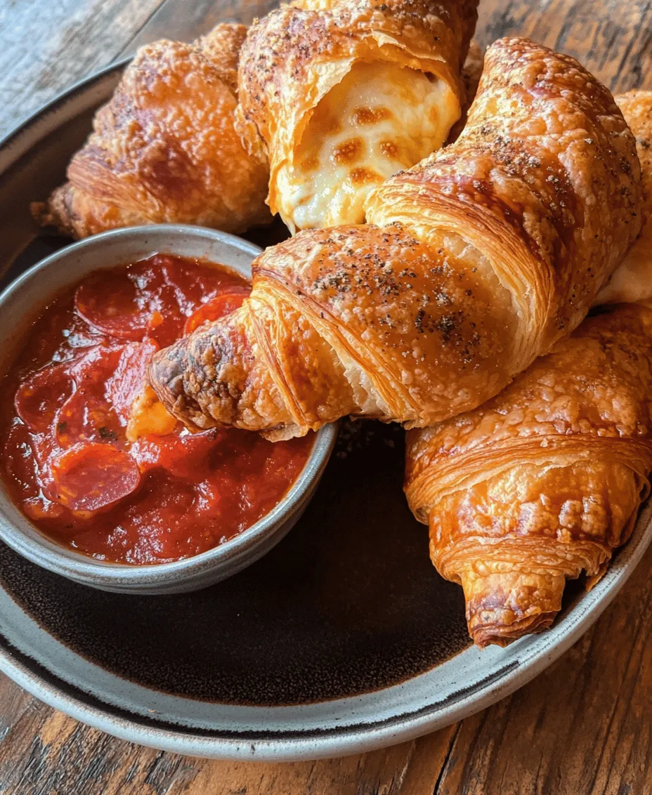 The charm of Mozzarella Pepperoni Croissant Rolls lies in their unique blend of textures and flavors. The flaky, airy layers of the croissant dough provide a satisfying contrast to the melty, stretchy mozzarella cheese within. When you bite into one of these rolls, you're greeted by the rich flavor of the cheese and the slightly spicy, savory note of pepperoni, creating a harmonious balance that is simply delightful.