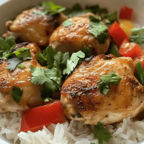 Spicy Brazilian Coconut Chicken is a culinary delight that transports your taste buds straight to the vibrant streets of Brazil. This dish is a true celebration of flavor, blending the creamy richness of coconut milk with the warmth of spices and the heartiness of succulent chicken. For spice lovers, this recipe offers a perfect balance of heat and comfort, showcasing the unique and diverse nature of Brazilian cuisine.
