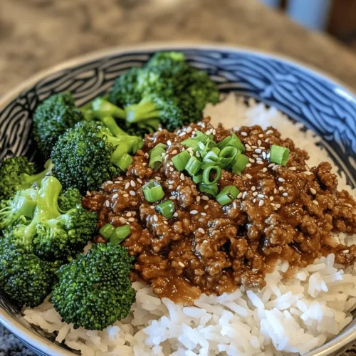 When it comes to choosing the right ground beef for your Korean Ground Beef Bowl, the preferred fat content is 80/20. This ratio strikes a perfect balance between flavor and texture, providing enough fat to keep the meat juicy without being overly greasy. The richness of the beef is essential, as it will absorb the flavors of the sauce beautifully, resulting in a savory dish that is both satisfying and delicious.