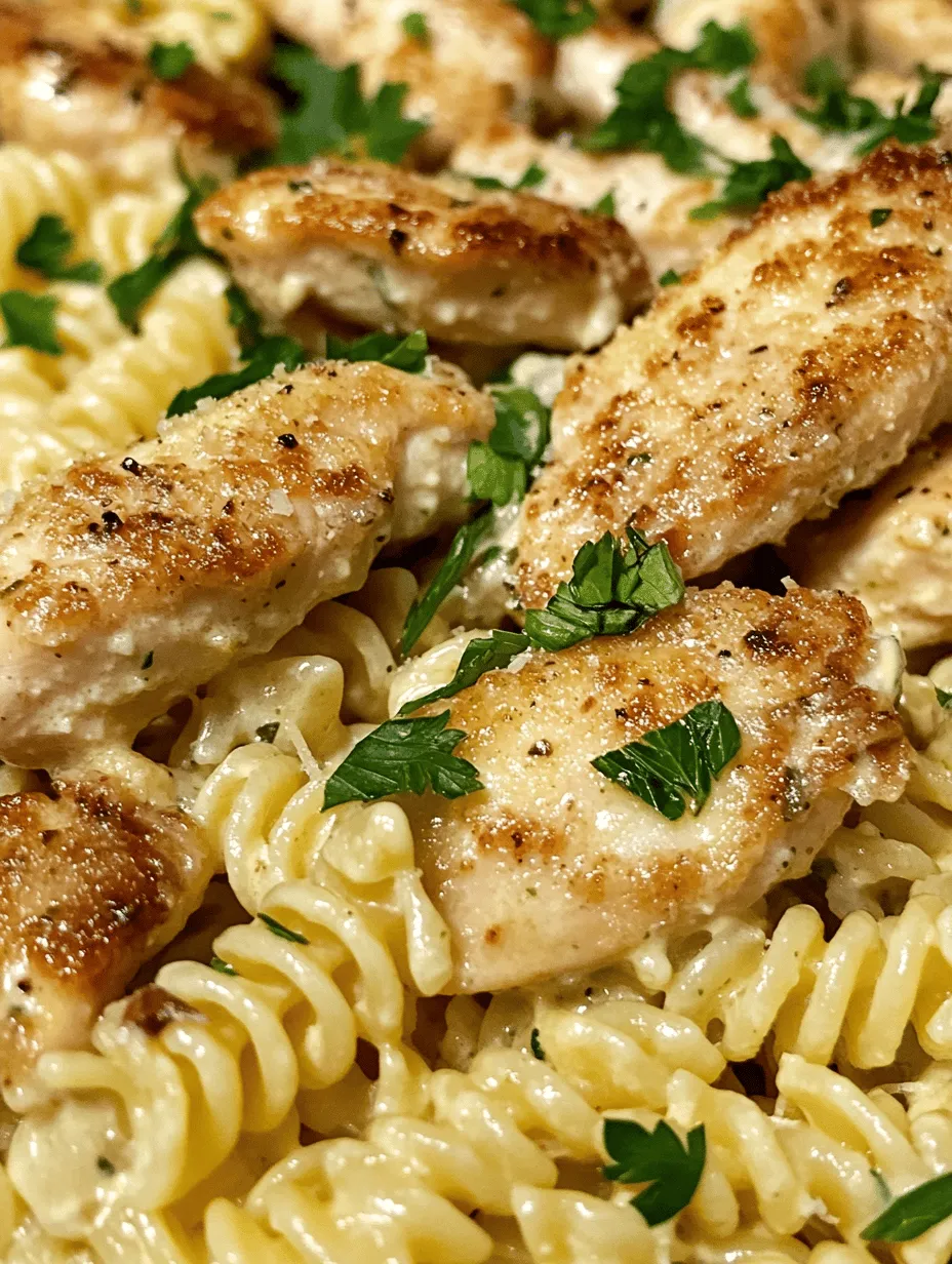 If you're searching for a weeknight dinner recipe that marries comfort with flavor, look no further than Creamy Garlic Butter Chicken & Rotini in Parmesan Sauce. This dish is not only a feast for the taste buds but also a warm embrace on a plate, perfect for those long, busy days when you need a quick yet satisfying meal. The creamy sauce, infused with the rich flavors of garlic and Parmesan, coats perfectly cooked rotini pasta and tender chicken, making it an irresistible choice for family dinners or entertaining guests.