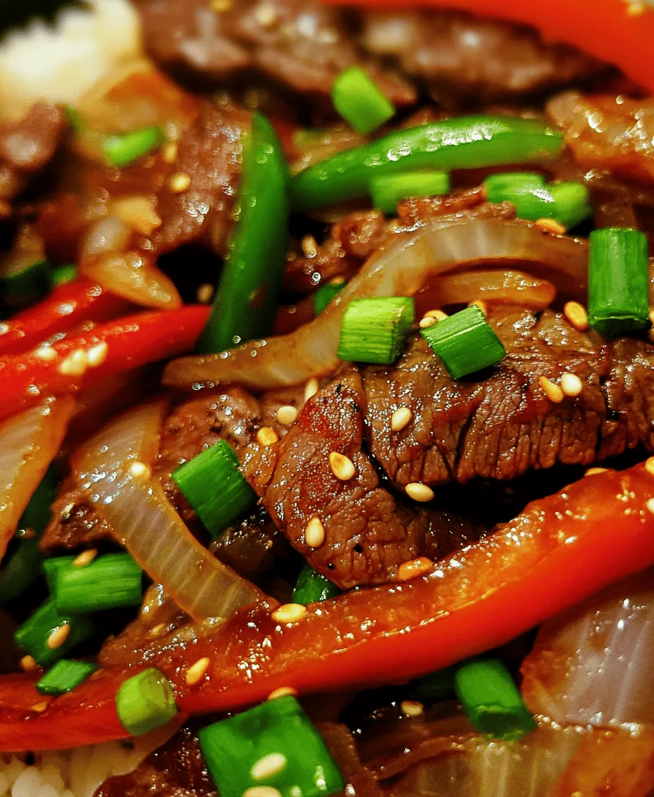 Sizzling Pepper Steak with Onions is a dish that brings excitement to the dinner table with its vibrant colors, tantalizing aromas, and mouthwatering flavors. Originating from the heart of Asian cuisine, this dish has made its way into kitchens worldwide, captivating food enthusiasts with its combination of tender beef, crunchy vegetables, and savory sauces. The appeal of Sizzling Pepper Steak lies not just in its taste, but also in its impressive presentation—the sight of a hot plate sizzling with perfectly cooked steak and colorful bell peppers is enough to whet anyone’s appetite.