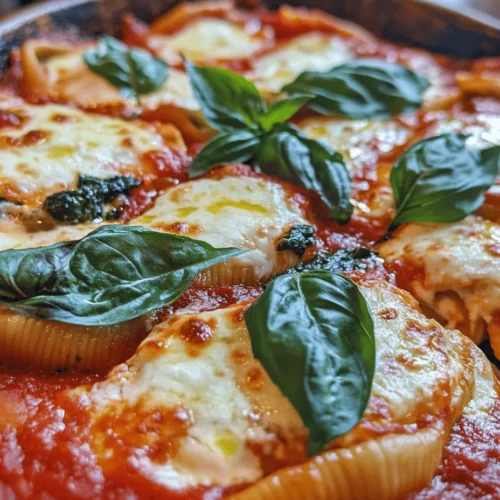 Italian cuisine is renowned for its rich flavors, comforting textures, and diverse ingredients that appeal to a wide variety of tastes. Among the myriad of Italian dishes, Spinach and Ricotta Stuffed Shells stand out as a delightful vegetarian option that combines taste with nutrition. This dish features large pasta shells, lovingly filled with a creamy mixture of ricotta cheese and fresh spinach, all nestled in a savory marinara sauce.