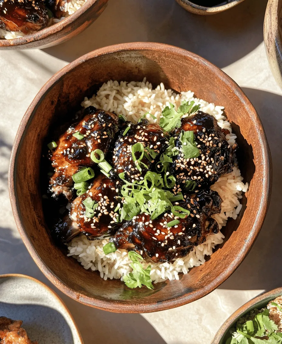 To create the perfect Sticky Chicken Rice Bowls, it is essential to understand the key ingredients that contribute to the dish's unique flavor and texture. Each component plays a vital role, ensuring that every bite is bursting with deliciousness.