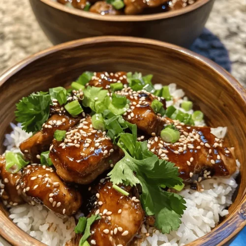 To create the perfect Sticky Chicken Rice Bowls, it is essential to understand the key ingredients that contribute to the dish's unique flavor and texture. Each component plays a vital role, ensuring that every bite is bursting with deliciousness.