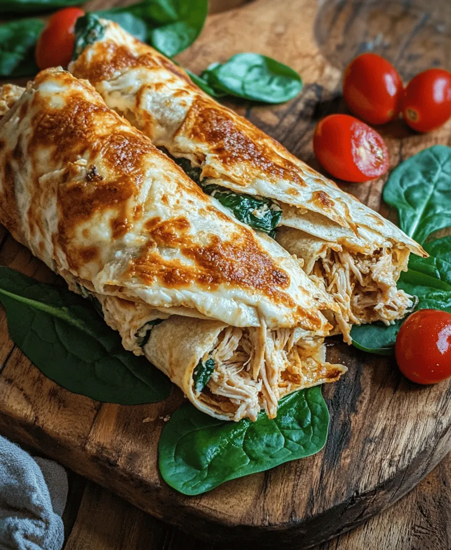 If you’re searching for a quick, satisfying meal that packs a flavorful punch, look no further than cheesy garlic chicken wraps. This recipe is a perfect blend of tender chicken, melted cheese, and fragrant garlic, all enveloped in a soft tortilla. Not only do these wraps offer a delightful taste experience, but they are also incredibly convenient, making them an ideal choice for busy weeknights or casual gatherings with friends and family.
