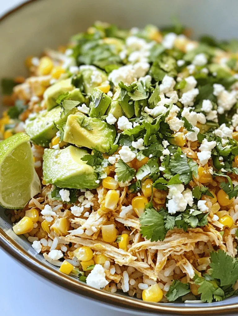 In today's fast-paced world, meals that are quick to prepare yet packed with flavor and nutrition are more essential than ever. Enter the Easy Street Corn Chicken Rice Bowl—a delightful fusion of taste, convenience, and vibrancy that perfectly captures the essence of modern cooking. This one-bowl meal not only satisfies your hunger but also delights your palate with its diverse textures and flavors, making it an ideal choice for both lunch and dinner.