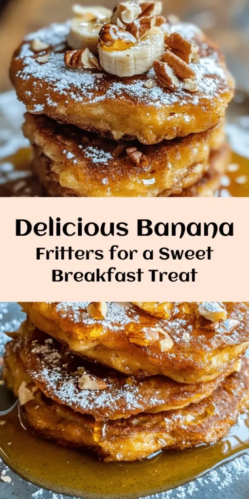 Indulge in the delightful taste of Heavenly Skillet Banana Fritters! With just a few simple ingredients like ripe bananas, oats, and a touch of cinnamon, these fluffy fritters come together quickly. Perfect for breakfast or as a sweet snack, they're ready in just 30 minutes. Serve them warm, topped with honey, maple syrup, or your favorite nuts for an extra treat. Enjoy this easy and delicious recipe that the whole family will love!