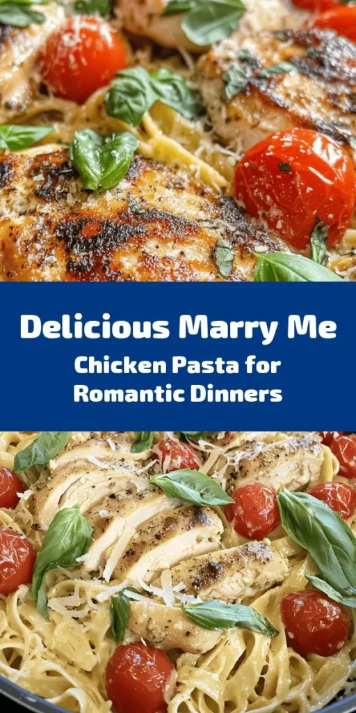 Fall in love with cooking all over again with this Marry Me Chicken Pasta! This dreamy dish features tender chicken breasts nestled in a creamy sauce filled with garlic, cherry tomatoes, and Parmesan cheese. Tossed with fettuccine and topped with fresh basil, it's the perfect meal for a romantic dinner or a cozy night in. Whip it up in just 30 minutes and impress your guest or treat yourself to an indulgent night! Don't forget to save room for seconds!