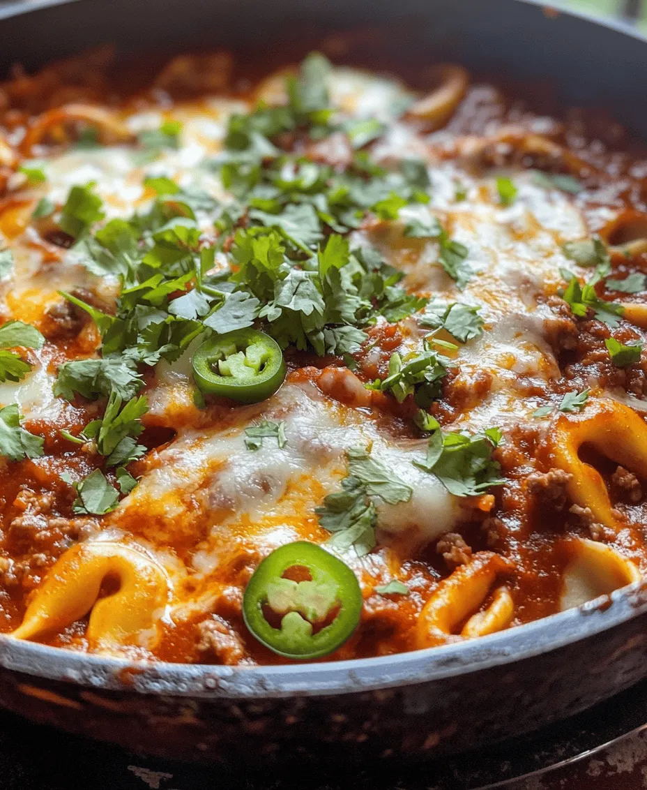 When it comes to comforting meals that unite different culinary traditions, Cheesy Beef Enchilada Tortellini stands out as a delightful fusion of Italian and Mexican flavors. This dish marries two beloved cuisines into a single, satisfying experience that warms the heart and tantalizes the taste buds. Imagine tender cheese tortellini enveloped in a rich and zesty enchilada sauce, topped with melted cheese and a sprinkle of spices. It’s a meal that’s not only comforting but also surprisingly quick to prepare, making it perfect for family dinners, gatherings with friends, or even a cozy night in.