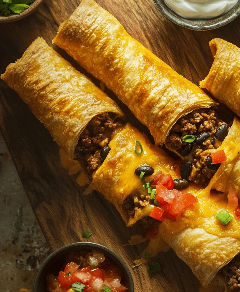 At the heart of this recipe is refrigerated crescent roll dough, which serves as a convenient and delicious base. This pre-packaged dough is not only easy to work with but also provides a flaky texture that perfectly complements the flavorful filling. The beauty of using crescent roll dough lies in its versatility; it can be easily manipulated into various shapes, making it ideal for wrapping around the savory taco filling.