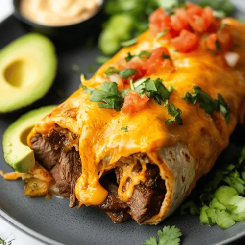 Burritos have long been celebrated for their versatility, allowing for a myriad of flavors wrapped in a warm tortilla. They are perfect for a quick lunch, hearty dinner, or even a late-night snack. Among the numerous variations that exist, the Steak & Cheese Dirty Fry Burrito stands out as a mouthwatering delight that combines the best of several worlds. Imagine succulent, tender steak paired with crispy fries, all enveloped in a generous layer of melted cheese and bursting with flavor. This dish is not just a meal; it's an experience that tantalizes your taste buds and leaves you craving more.