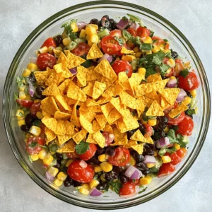 As summer approaches and the temperature rises, the desire for light, refreshing meals increases. One dish that perfectly embodies this craving is the Crunchy Fritos Fiesta Corn Salad. This vibrant salad is not only a feast for the eyes but also a delightful blend of textures and flavors that make it a favorite at summer gatherings, picnics, and potlucks. Its crunchy corn chips, sweet corn, and fresh vegetables come together in a colorful presentation that is sure to impress your guests.
