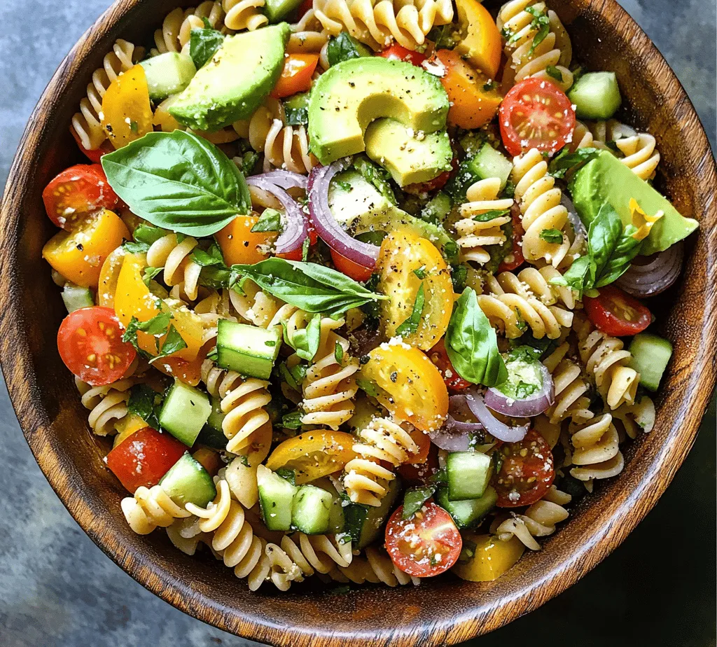 The Zesty Lemon Basil Pasta Salad is not just another pasta dish; it’s a celebration of fresh, wholesome ingredients that come together to create a meal bursting with flavor. The combination of pasta, vegetables, and aromatic herbs makes it a versatile choice, suitable for various occasions—from casual family dinners to festive gatherings with friends. Its refreshing taste will surely impress your guests while providing a nutritious meal that doesn’t compromise on flavor.