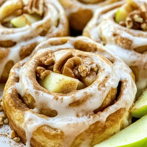 Cinnamon rolls have long held a special place in the hearts of food lovers, celebrated for their comforting sweetness and delightful aroma that wafts through kitchens, inviting everyone to gather around the breakfast table. These soft, pillowy pastries are synonymous with cozy mornings and festive gatherings, often baked to perfection and drizzled with sugary glazes. While traditional cinnamon rolls are undeniably delicious, they can be elevated to new heights with a unique twist—adding fresh apples and a luscious cream cheese frosting.