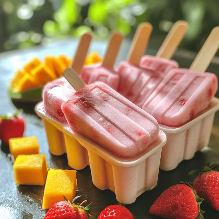 As the warm weather rolls in, the craving for refreshing treats becomes irresistible, and what better way to cool off than with homemade popsicles? Ditching store-bought options laden with artificial colors, flavors, and preservatives, more people are turning to homemade popsicles as a healthier alternative. These frozen delights not only satisfy your sweet tooth but also allow you to enjoy vibrant, fresh flavors in every bite. Among the myriad of flavor combinations you can experiment with, strawberry and mango popsicles stand out, boasting a delightful balance of sweetness and tanginess that is simply perfect for summer.