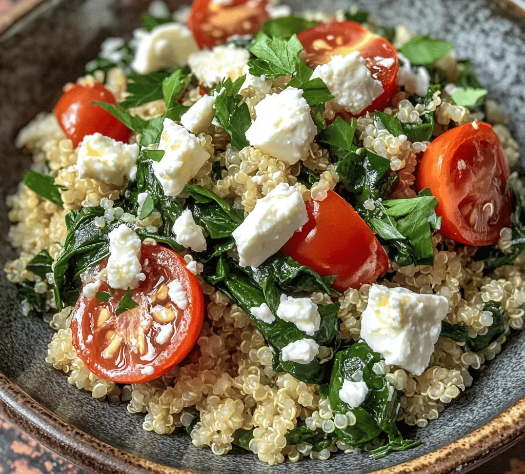 In recent years, the demand for healthy, quick meals has surged, especially among busy professionals and families striving to maintain a nutritious lifestyle without sacrificing time. One standout dish that perfectly embodies this trend is the Quick & Creamy Spinach & Feta Quinoa Bowl. This delightful recipe is not only simple to prepare but also packed with flavor and nutrients, making it a fantastic option for lunch or dinner.