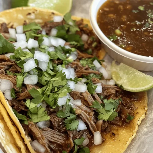 Birria tacos are more than just a culinary delight; they are a celebration of Mexican culture, rich in history and flavor. This traditional dish hails from the western state of Jalisco, where it was originally created as a celebratory meal for special occasions. The dish has evolved over time, gaining popularity across Mexico and beyond, becoming a staple at family gatherings, festivals, and street food stalls. Its unique combination of tender meat, flavorful broth, and delicious toppings make Birria tacos a favorite among food enthusiasts.