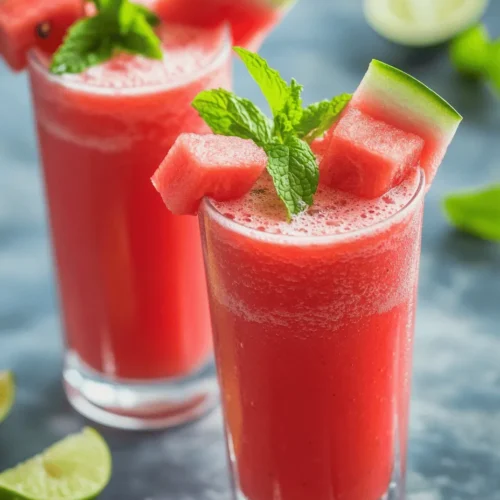 Watermelon is not just a delicious summer fruit; it is also packed with essential nutrients that contribute to overall health. This vibrant fruit is composed of approximately 92% water, making it an excellent choice for hydration. Beyond its high water content, watermelon is rich in vitamins and minerals. It is an excellent source of vitamin C, which plays a vital role in immune function, skin health, and collagen production. Additionally, watermelon contains vitamin A, known for its benefits to vision and skin health.