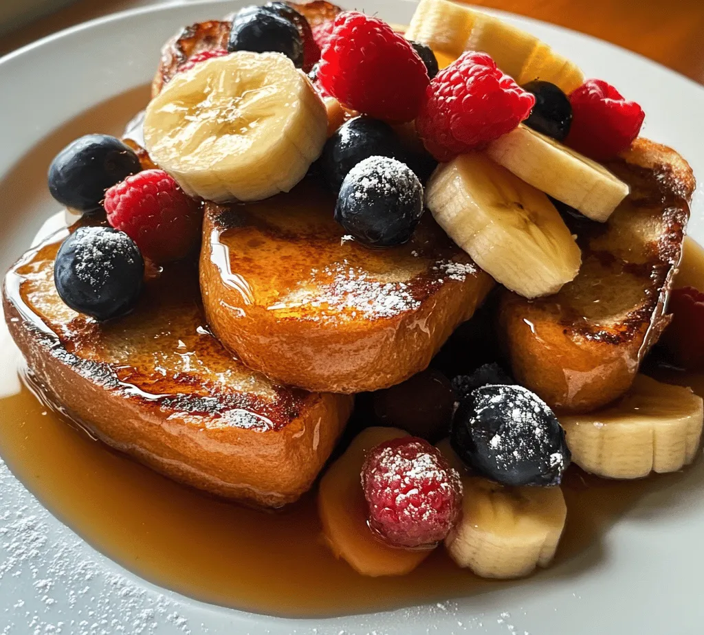 If you're in search of a breakfast dish that combines nostalgia with gourmet flair, look no further than the Caramelized Delight French Toast. This recipe takes the humble French toast to extraordinary heights, making it an indulgent treat suitable for special occasions or a cozy weekend brunch at home. With its rich flavors, inviting aroma, and stunning presentation, this dish is bound to impress your family and friends.