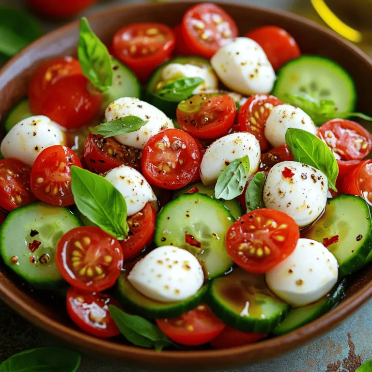 As the warm days of summer roll in, the craving for light, refreshing dishes takes center stage. One such dish that embodies the essence of summer is the Cucumber Caprese Salad. This delightful twist on the classic Caprese salad showcases vibrant colors, refreshing flavors, and nutritious ingredients that make it a perfect addition to any summer gathering, picnic, or as a light side dish to complement your main course.