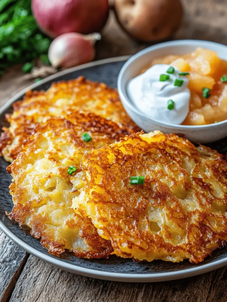 German potato pancakes, known as "Reibekuchen" or "Kartoffelpuffer," are a cherished dish that has graced tables in Germany for centuries. These delectable treats are not just a staple in German cuisine; they embody the spirit of comfort food, bringing warmth and togetherness to family gatherings and festive occasions. Potato pancakes are typically crispy on the outside and tender on the inside, making them an irresistible addition to any meal. With their rich history, they have become a beloved dish not only in Germany but also among food enthusiasts around the world.