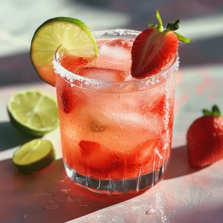 In recent years, the beverage landscape has transformed dramatically with the rise of mocktails—stylish, alcohol-free drinks that offer the indulgence of traditional cocktails without the buzz. This trend has captured the hearts of health-conscious individuals and social drinkers alike, allowing them to enjoy sophisticated flavors without the effects of alcohol. Among the myriad of mocktail options, the Strawberry Lime Mocktail Margarita stands out as a vibrant, refreshing choice that is perfect for any occasion. With its lively combination of fresh strawberries and zesty lime, this drink is not only a feast for the eyes but also a wholesome indulgence packed with nutritional benefits.
