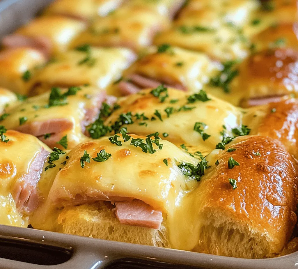 If you're in search of a crowd-pleasing dish that combines sweet and savory elements, look no further than Sweet Hawaiian Ham & Cheese Bliss. This delightful slider recipe is perfect for a variety of occasions—whether you’re hosting a backyard barbecue, watching the big game with friends, or preparing a family dinner. The combination of fluffy Hawaiian rolls, succulent ham, and melted cheese creates an irresistible flavor profile that will have your guests coming back for seconds (and thirds!).