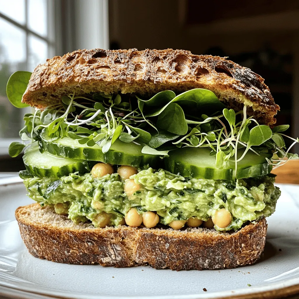 The Green Goddess Salad Sandwich is a vibrant, fresh, and nutritious meal that perfectly embodies the essence of plant-based eating. Bursting with flavors, this sandwich features a delightful combination of creamy avocado, protein-packed chickpeas, and a medley of fresh herbs that not only tantalize your taste buds but also provide a plethora of health benefits. With a growing emphasis on incorporating more plant-based foods into our diets, the Green Goddess Salad Sandwich stands out as a delicious option that caters to both flavor enthusiasts and health-conscious eaters alike.