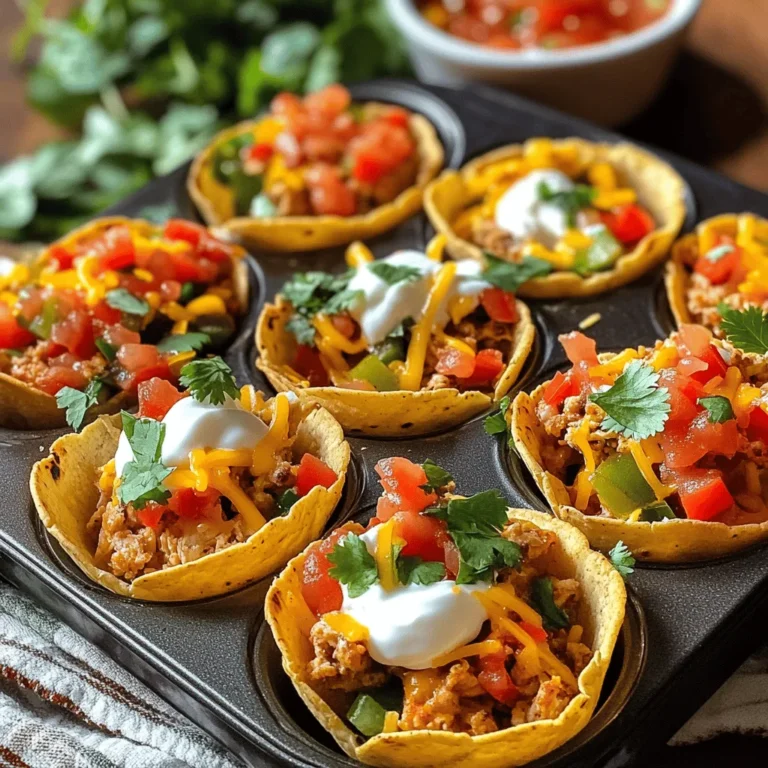 In today's fast-paced world, the demand for quick and delicious meals has never been higher. As families juggle busy schedules and individuals seek satisfying meals without spending hours in the kitchen, the allure of simple yet flavorful dishes becomes increasingly appealing. One such dish that fits this bill perfectly is the 20 Minute Mini Baked Chicken Tacos. These delightful bites not only deliver on taste but also on convenience, making them an ideal choice for busy weeknights or casual gatherings with friends and family.