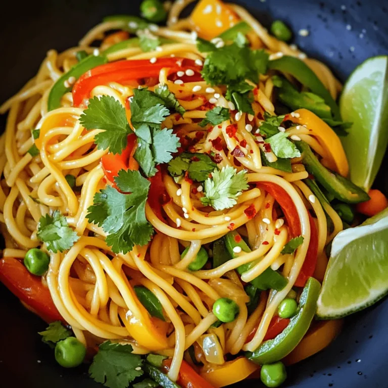 Welcome to a culinary journey that promises to ignite your taste buds with the vibrant flavors of Fiery Garlic Noodle Delight! This dish is not just a meal; it’s an experience that captures the essence of Asian-inspired cuisine. With every bite, you are met with a harmonious blend of heat, spice, and umami that makes the palate dance. It’s a dish that speaks to both the novice cook and the seasoned chef, offering a straightforward recipe that can be whipped up in no time.