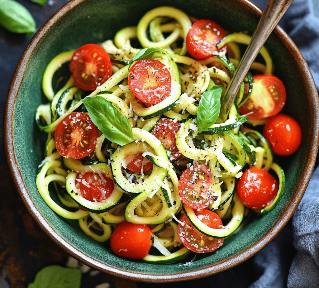 In recent years, healthy, plant-based meals have surged in popularity as more individuals seek to adopt nutritious diets that align with their wellness goals. As a result, incorporating fresh vegetables into everyday cooking has become a cornerstone of many households. One dish that perfectly embodies this trend is <strong>Wholesome Tomato Zucchini Pasta</strong>. This vibrant meal not only showcases the delightful flavors of seasonal produce but also serves as a wholesome and satisfying option for those striving to maintain a balanced diet.” /></p>
</p>
<h3>Combining Ingredients: Ensuring Even Cooking and Flavor Melding</h3>
</p>
<p>Once you’ve prepared the sauce and sautéed the vegetables, it’s time to combine everything for the final steps of creating your Wholesome Tomato Zucchini Pasta. Begin by cooking your pasta according to the package instructions until it reaches al dente. This ensures that it maintains a slight firmness and doesn’t become mushy when mixed with the sauce.</p>
</p>
<p>While the pasta cooks, take the sautéed zucchini, garlic, and onion mixture and add in the canned tomatoes. Stir well, allowing the flavors to meld together over medium heat for about 5 to 7 minutes. This step is crucial as it allows the acidity of the tomatoes to balance with the sweetness of the zucchini and onions. If you’ve chosen to add any herbs, such as dried basil or oregano, this would be the perfect time to incorporate them.</p>
</p>
<p>Once your pasta is ready, drain it but be sure to reserve about a cup of the pasta water. This starchy water can be added to your sauce for better consistency and to help it cling to the pasta. Combine the drained pasta with the tomato-zucchini mixture in a large pot or skillet. Toss everything together gently using tongs or a pasta fork to ensure that the sauce evenly coats the pasta. If necessary, add a splash of the reserved pasta water to achieve your desired consistency.</p>
</p>
<p>Let the pasta sit on low heat for another 2-3 minutes, allowing the flavors to meld further. Taste and adjust the seasoning with salt and pepper as needed, ensuring your dish is perfectly balanced.</p>
</p>
<h3>Serving Suggestions: Presentation Ideas for a Visually Appealing Dish</h3>
</p>
<p>Presentation can elevate your Wholesome Tomato Zucchini Pasta from a simple meal to a gourmet experience. Start by using a large, shallow bowl or plate to serve the pasta. Twirl a portion of the pasta into the center of the dish with a fork or tongs, allowing it to mound slightly for visual height.</p>
</p>
<p>To enhance the dish’s colors and textures, consider garnishing with freshly chopped herbs, like basil or parsley. A sprinkle of grated Parmesan cheese or a vegan cheese alternative can also add a delightful contrast against the bright tomato sauce.</p>
</p>
<p>For an added touch, you can drizzle a bit of high-quality olive oil or a balsamic reduction over the top. This not only enhances the flavor but also gives the dish an appealing sheen. For a pop of color, you might add halved cherry tomatoes or a few slices of fresh zucchini on top.</p>
</p>
<p>Lastly, serve your dish alongside a simple green salad dressed with lemon vinaigrette or garlic bread for a complete meal that looks as good as it tastes.</p>
</p>
<h3>Nutritional Benefits of the Dish</h3>
</p>
<p>The Wholesome Tomato Zucchini Pasta isn’t just a feast for the eyes; it’s also a powerhouse of nutrition. This dish primarily consists of zucchini, tomatoes, and whole-grain pasta, each contributing valuable nutrients.</p>
</p>
<h4>Analysis of Nutritional Content</h4>
</p>
<p>A typical serving of this pasta dish (approximately 1.5 cups) contains around 350-400 calories, depending on the specific ingredients used and any added toppings.</p>
</p>
<p>– <strong>Calories</strong>: Approximately 350-400 calories per serving</p>
<p>– <strong>Protein</strong>: About 10-12 grams, primarily from the pasta</p>
<p>– <strong>Carbohydrates</strong>: Roughly 60-70 grams, offering a good source of energy</p>
<p>– <strong>Fats</strong>: Typically around 6-8 grams, depending on any added oils or cheese</p>
</p>
<h4>Vitamins and Minerals from Each Ingredient</h4>
</p>
<p>– <strong>Zucchini</strong>: Rich in Vitamin A, Vitamin C, and potassium, zucchini is excellent for skin health and immune function.</p>
<p>– <strong>Tomatoes</strong>: Packed with antioxidants, tomatoes are particularly high in lycopene, which is beneficial for heart health.</p>
<p>– <strong>Garlic</strong>: Known for its anti-inflammatory properties, garlic also supports immune function.</p>
<p>– <strong>Onions</strong>: A good source of Vitamin C and B vitamins, onions contribute to heart health and can help regulate blood sugar levels.</p>
</p>
<h4>Benefits of a Vegetable-Rich Diet</h4>
</p>
<p>Incorporating vegetables like zucchini and tomatoes into your meals can lead to numerous health benefits. A vegetable-rich diet is associated with lower risks of chronic diseases, including heart disease, diabetes, and certain cancers. Additionally, these foods are high in fiber, which supports digestive health and can aid in weight management.</p>
</p>
<h4>Dietary Lifestyles</h4>
</p>
<p>This dish is incredibly versatile and fits well into various dietary lifestyles:</p>
</p>
<p>– <strong>Vegan</strong>: Naturally, the recipe is vegan-friendly, especially if you skip any cheese toppings.</p>
<p>– <strong>Vegetarian</strong>: Easily adaptable with the addition of cheese for those who consume dairy.</p>
<p>– <strong>Gluten-Free</strong>: Substitute traditional pasta with gluten-free options like zucchini noodles, quinoa pasta, or chickpea pasta.</p>
</p>
<h3>Variations and Customizations</h3>
</p>
<p>One of the beauties of the Wholesome Tomato Zucchini Pasta is how easily it can be customized to suit your taste preferences and dietary needs.</p>
</p>
<h4>Suggestions for Ingredient Substitutions</h4>
</p>
<p>– <strong>Pasta</strong>: While whole-grain pasta is a healthier option, you can also use spiralized vegetables (like zucchini or carrots) for a low-carb alternative.</p>
<p>– <strong>Tomatoes</strong>: Fresh tomatoes can be substituted for canned tomatoes, especially during peak season for a richer flavor.</p>
<p>– <strong>Zucchini</strong>: If zucchini is not available, yellow squash or eggplant can be used as substitutes.</p>
</p>
<h4>Alternative Vegetables for Added Nutrition</h4>
</p>
<p>Consider adding other vegetables to enhance the nutritional profile of your dish. Bell peppers, spinach, or kale can provide additional vitamins and minerals. Broccoli or asparagus can also work well, adding variety and crunch to the dish.</p>
</p>
<h4>Protein Additions</h4>
</p>
<p>For those looking to create a heartier meal, consider adding protein sources such as:</p>
</p>
<p>– <strong>Chickpeas or white beans</strong>: These can be mixed in for added protein and fiber.</p>
<p>– <strong>Grilled chicken or shrimp</strong>: For non-vegetarians, these are great options that complement the dish beautifully.</p>
<p>– <strong>Tofu or tempeh</strong>: Perfect for plant-based eaters seeking a protein boost.</p>
</p>
<h4>Flavor Enhancements</h4>
</p>
<p>Experimenting with different herbs and spices can take your pasta to the next level. Consider adding:</p>
</p>
<p>– <strong>Fresh herbs</strong>: Basil, thyme, or oregano can elevate the flavor profile.</p>
<p>– <strong>Spices</strong>: A pinch of red pepper flakes can add heat, while smoked paprika can introduce a subtle smokiness.</p>
</p>
<h4>Seasonal Variations</h4>
</p>
<p>Adapt your dish according to seasonal produce availability. In the fall, try incorporating roasted butternut squash or mushrooms. In the spring, fresh peas or asparagus can add brightness and freshness.</p>
</p>
<h3>Cooking and Storage Tips</h3>
</p>
<p>Proper cooking and storage techniques can enhance the quality and longevity of your Wholesome Tomato Zucchini Pasta.</p>
</p>
<h4>Best Practices for Cooking to Preserve Vegetable Nutrients</h4>
</p>
<p>To retain the nutrients in your vegetables, avoid overcooking them. Sauté until just tender, as this helps preserve their vibrant colors and essential vitamins. Steaming vegetables is another great option to minimize nutrient loss.</p>
</p>
<h4>Storage Recommendations for Leftovers</h4>
</p>
<p>If you have any leftovers, store them in an airtight container in the refrigerator. The dish will stay fresh for about 3-4 days. If you plan to store it longer, consider freezing individual portions.</p>
</p>
<h4>How Long the Dish Lasts in the Refrigerator</h4>
</p>
<p>Generally, cooked pasta dishes can last 3-5 days in the fridge. Ensure they are stored in a sealed container to maintain their quality.</p>
</p>
<h4>Tips for Reheating Without Compromising Texture</h4>
</p>
<p>To reheat your pasta without losing its texture, avoid using the microwave, which can make the pasta rubbery. Instead, gently reheat it on the stove. Add a splash of water or olive oil as you heat to help restore moisture and prevent sticking.</p>
</p>
<h3>Conclusion</h3>
</p>
<p>Wholesome Tomato Zucchini Pasta is an exemplary dish that not only delights the palate but also boasts numerous health benefits. By embracing this recipe, you’re not just enjoying a delicious meal; you’re also making a conscious choice to incorporate more vegetables into your diet.</p>
</p>
<p>The ease of preparation and versatility of this dish make it an excellent option for busy weeknights or leisurely weekend dinners. As you experiment with the various customization options and seasonal ingredients, you’ll find that cooking can be a joyful and fulfilling experience.</p>
</p>
<p>Embrace healthy cooking habits through easy recipes like this one, and enjoy the satisfaction that comes from creating and savoring meals made with fresh, seasonal ingredients. Whether you’re cooking for yourself or for loved ones, the rewards of home-cooked meals extend beyond nourishment, creating memories that last a lifetime.</p>
<div id=