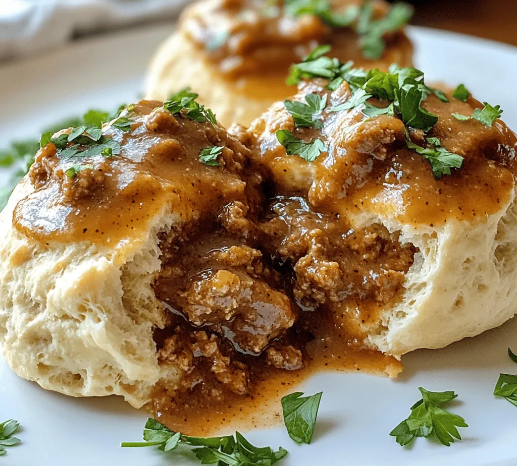 Spicy Chorizo Delight with Fluffy Biscuits is a culinary masterpiece that marries the heartwarming comfort of Southern biscuits with the bold, vibrant flavors of Latin cuisine. This dish is more than just a meal; it’s an experience that tantalizes the taste buds with its rich layers of flavor and contrasting textures. Imagine biting into a warm, fluffy biscuit, only to be met with the savory, spicy chorizo gravy that envelops it—each mouthful is a delightful fusion of warmth and zest.