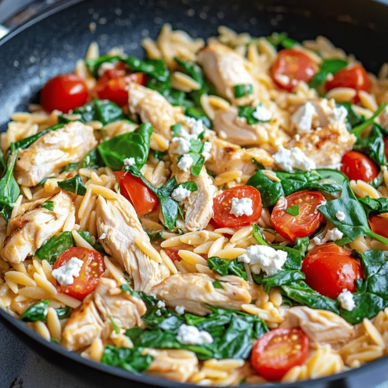 In a world where healthy eating is often associated with bland flavors and tedious preparation, the High Protein Chicken Orzo recipe stands out as a delicious and nutritious alternative. This dish not only tantalizes your taste buds but also fuels your body with the essential proteins required for muscle repair and overall well-being. With its rich combination of flavors and textures, this meal is perfect for busy weeknights or meal prep for the week ahead.