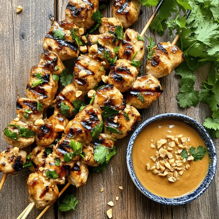 Thai cuisine has gained immense popularity globally, celebrated for its vibrant flavors, aromatic herbs, and beautifully balanced dishes. It's a culinary world where sweet, salty, spicy, and sour harmoniously coexist, creating unforgettable taste experiences. Among the myriad of Thai dishes, Easy Grilled Thai Chicken Skewers with Peanut Sauce stands out as a favorite. This dish not only embodies the essence of Thai cooking but also presents a delightful and accessible way to bring a taste of Thailand into your home kitchen.