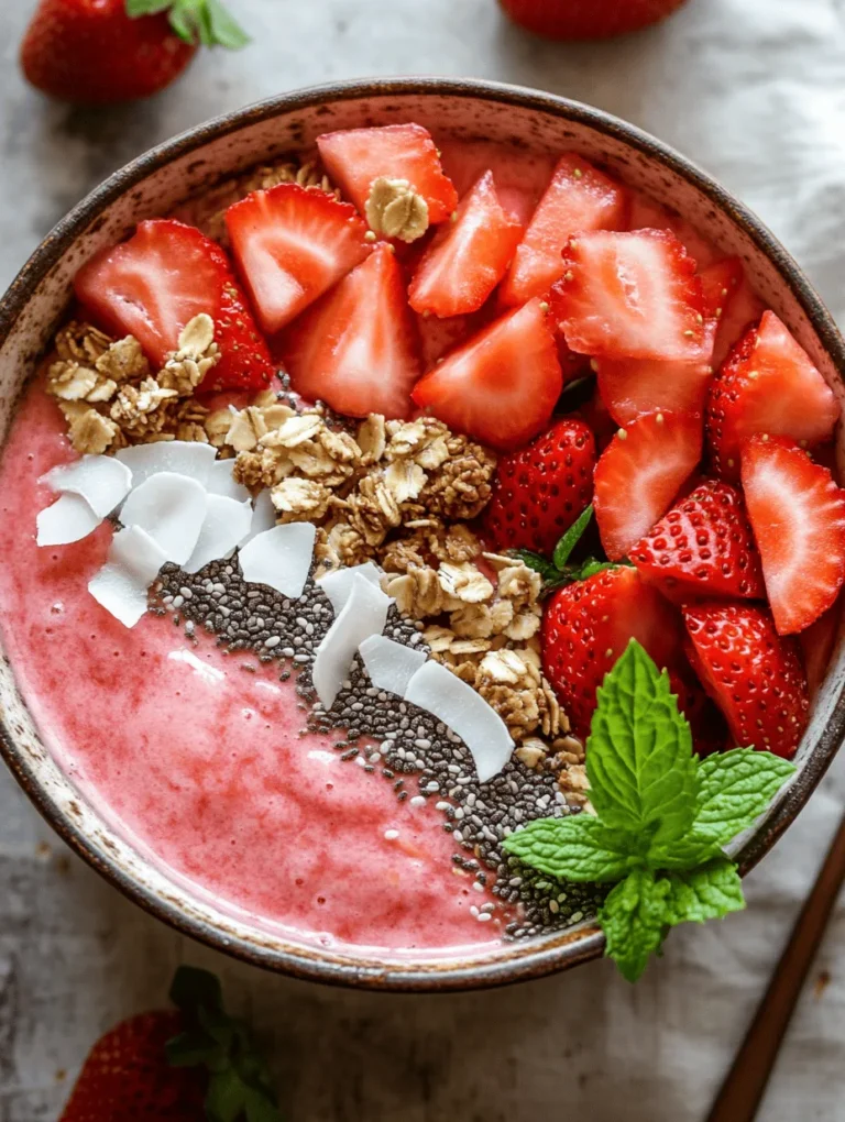 In recent years, the smoothie bowl has emerged as a beloved staple of healthy eating, capturing the hearts of health enthusiasts and foodies alike. These vibrant, visually appealing bowls are not just a feast for the eyes; they pack a nutritional punch that makes them a popular breakfast or snack option. Smoothie bowls offer a delightful twist on traditional smoothies by presenting the ingredients in a thicker consistency, allowing for a variety of toppings that can elevate the dish in both flavor and texture.