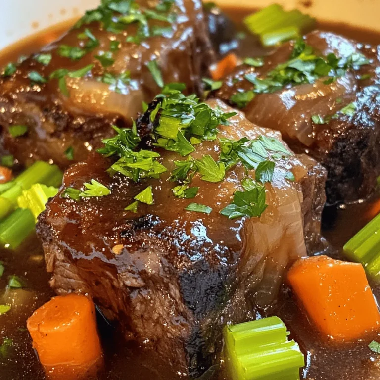 When it comes to comfort food, few dishes can match the rich, hearty appeal of beef short ribs. Known for their deep flavor and melt-in-your-mouth texture, these succulent cuts of meat are a favorite across many households. They not only evoke a sense of nostalgia but also create an atmosphere of warmth and togetherness, making them a perfect choice for family gatherings and special occasions. Whether served at a holiday feast or a cozy Sunday dinner, beef short ribs are sure to delight your taste buds and leave everyone asking for seconds.