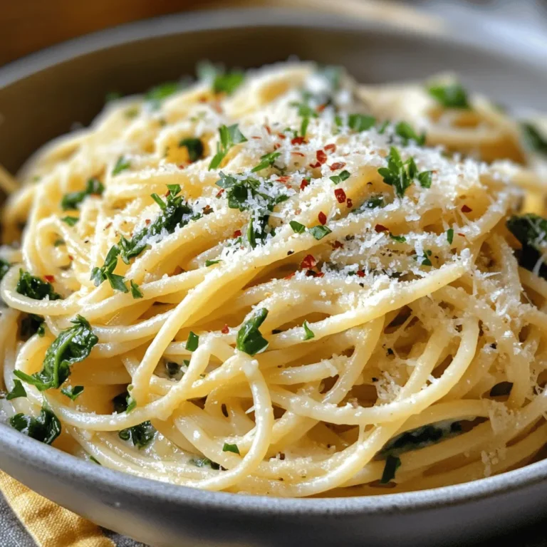 If you’re in search of a quick and delicious meal that can be whipped up in less than 30 minutes, Garlic Parmesan Pasta Delight is the answer. This dish offers a symphony of flavors that embody comfort food at its finest. With its creamy texture and the aromatic punch of garlic, it has become a staple for families seeking a satisfying meal without the fuss.
