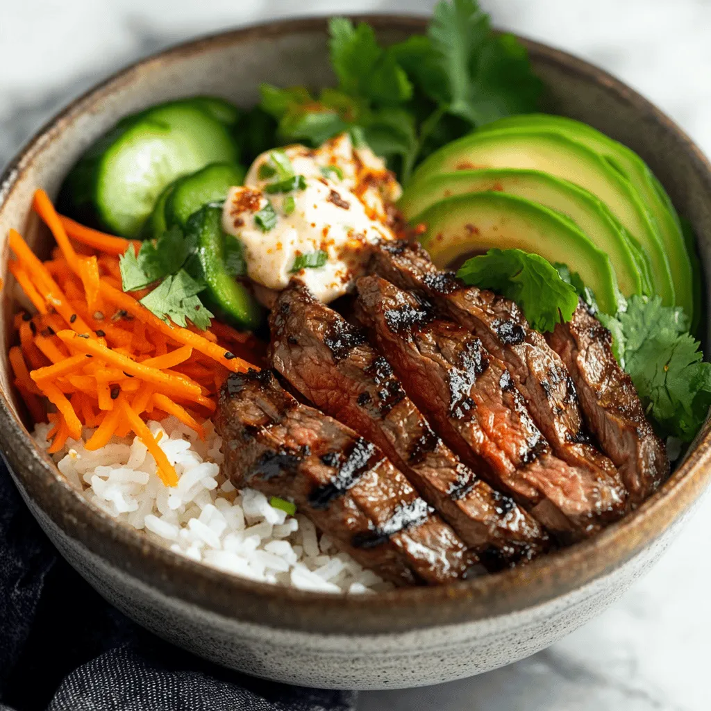 To create the perfect Korean BBQ Steak Rice Bowls with Spicy Cream Sauce, it's essential to understand the core ingredients that bring this dish to life. Each component plays a vital role in delivering the authentic flavors and textures that make Korean cuisine so beloved.