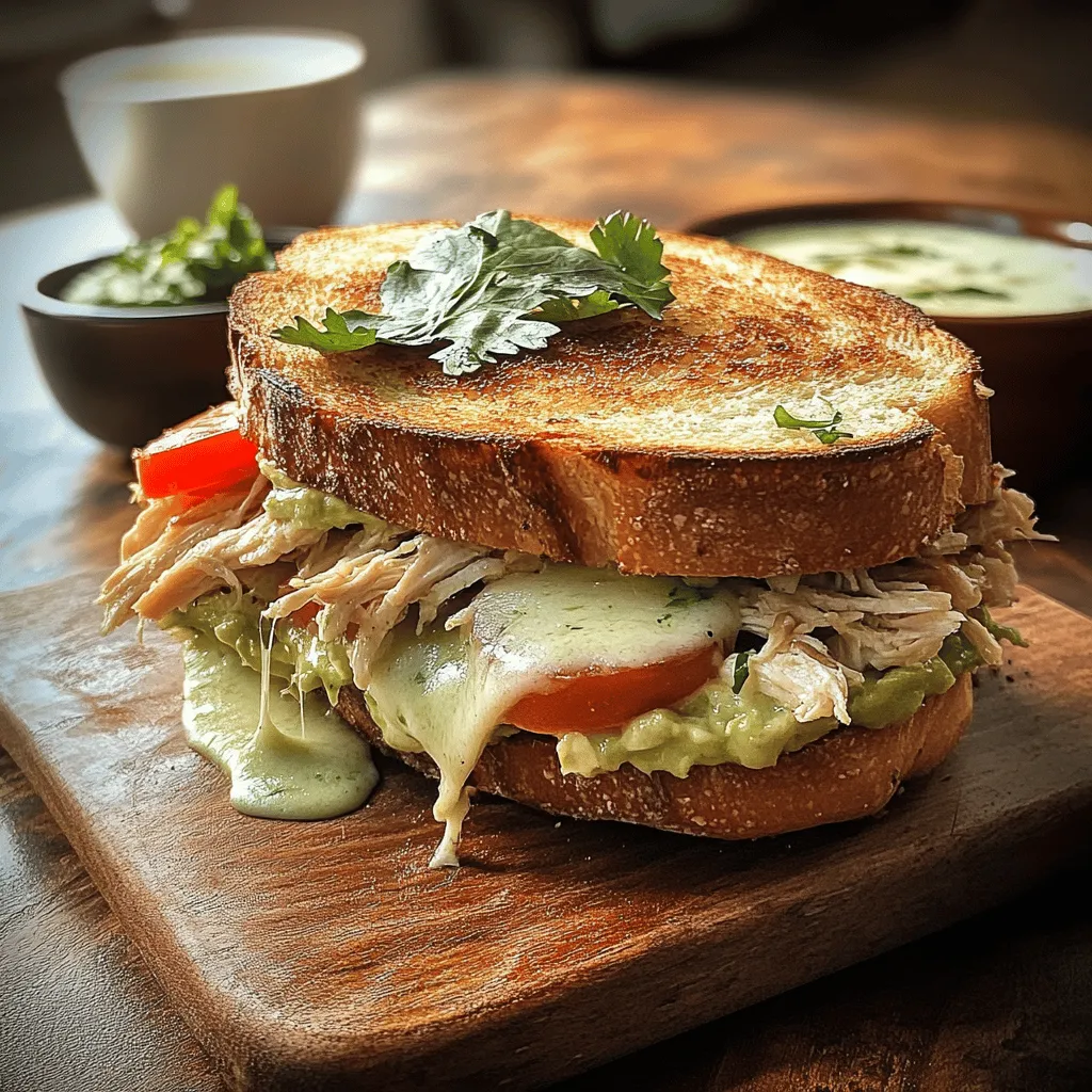 At the heart of the Chicken Avocado Melt Sandwich is the star ingredient: cooked chicken breast. Not only is chicken breast a lean source of protein, but it also boasts a low-fat profile, making it an ideal choice for those looking to maintain or build muscle without excessive calorie intake. A serving of shredded chicken breast delivers essential amino acids necessary for muscle repair and growth, making it a staple in many healthy diets.