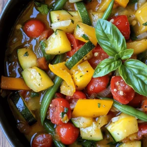 As summer approaches, the abundance of fresh vegetables in local markets and gardens invites us to embrace lighter, more vibrant meals. One such delightful dish that embodies the flavors of the season is our Savory Summer Vegetable Stew. This dish is not just a feast for the senses but also a nourishing option that celebrates the bounty of summer produce. With its colorful array of vegetables and aromatic herbs, this stew offers a comforting yet refreshing meal, perfect for warm evenings spent outdoors or cozy nights in.