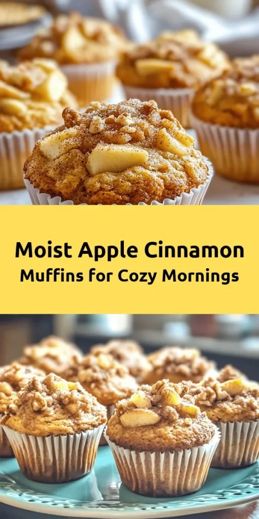 Discover the perfect fall treat with these Irresistible Moist Apple Cinnamon Muffins! Bursting with fresh apples and a warm cinnamon flavor, these muffins are easy to make and sure to please. With a quick prep time of just 15 minutes, you can enjoy a delicious batch in less than an hour. They’re perfect for breakfast or a sweet snack any time of day. Add walnuts for extra crunch, and savor the delightful aroma wafting through your kitchen!